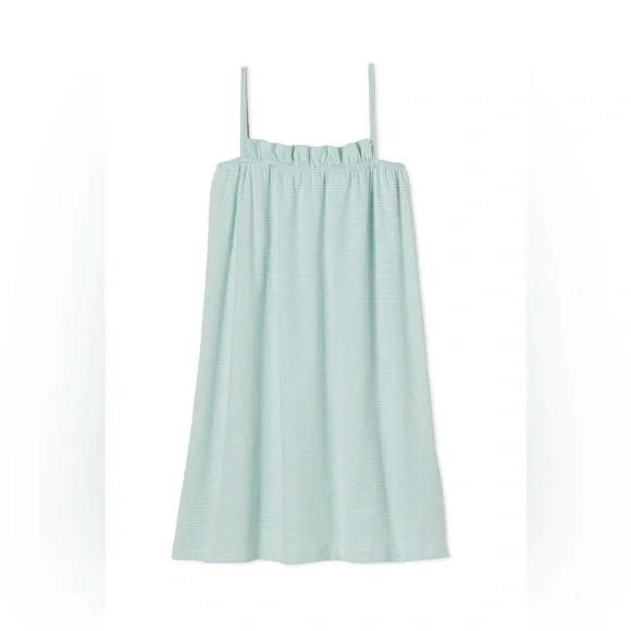 LAKE Pima Ruffle Nightgown
